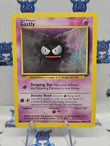 Pokémon Gastly Base Set 50/102 LP - Picture 1 of 3