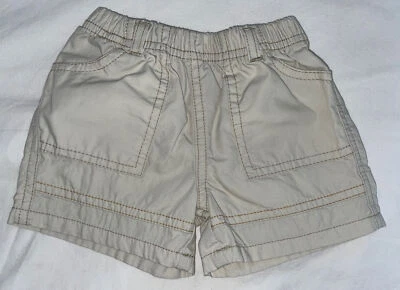 The Childrens Place Infant Boys 0-3 Months Shorts Safari Tan - Image 1 of 3