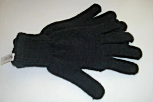Guantes de punto para hombre talla única NordicTrack negros toque de datos nuevos con etiquetas - Imagen 1 de 2