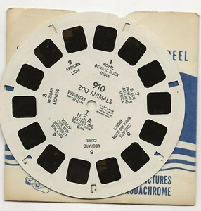 910 Zoo Animals I USA 1948 Sawyer's View-master Reel  - Picture 1 of 1