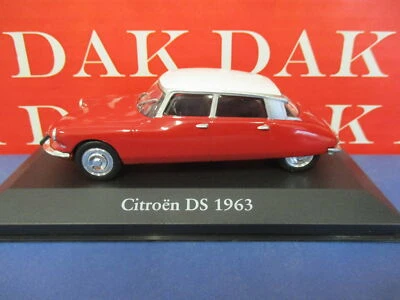 Die cast 1/43 Modellino Auto Citroen DS 1963 rosso - Immagine 1 di 4
