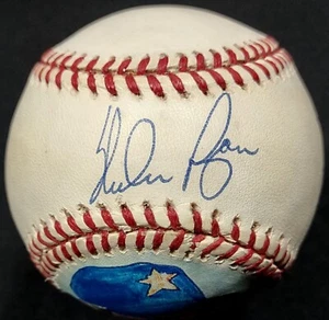Nolan Ryan Hand Painted Houston Astros Signed Autographed Baseball PSA COA! - Picture 1 of 7
