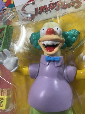 Krusty the Clown Simpsons World Of Springfield Interactive Figure NIB Playmates Cover