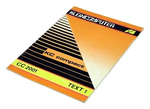 TEXT Anleitung für KC Compact aus der DDR Mühlhausen - Bild 1 von 2