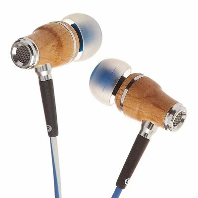 Auriculares Symphonized NRG X Premium de madera genuina, auriculares con cable con aislamiento de ruido Foto 1 de 4