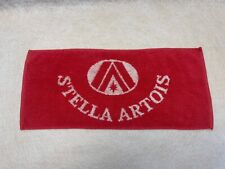 VINTAGE STELLA ARTOIS PUB BAR TOWELS BEER MAT BREWERIANA x 2 towels