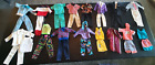 Lot de 16 tenues de poupée Ken vintage ~ années 1980 1990 pantalon chemises shorts gommages