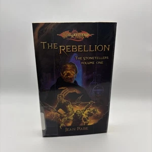 The Rebellion (Dragonlance: The Stonetellers, Vol. 1) Jean Rabe Paperback Ex Lib - Foto 1 di 9