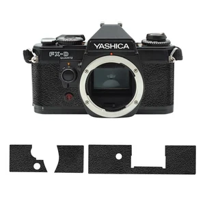 Premium Textured Leather Cover Kit   ---  Yashica  FX-D SE  --- Black - Imagen 1 de 1