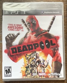 Deadpool - Sony PlayStation 3 PS3 BRAND NEW Factory Sealed Marvel Activation