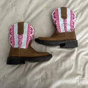 Roper Toddler Aztec Printed Boots Size 6 - Picture 1 of 7