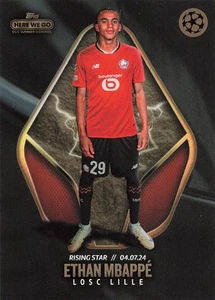 Ethan Mbappe LOSC Lille 2024 Topps Summer Signings UCC - Picture 1 of 3