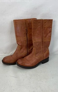 Children's Frye Brown Leather Western Boots, Size 3 - Picture 1 of 6
