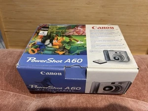 Canon PowerShot A60 Digital Camera in Original Box - Working - Picture 1 of 22