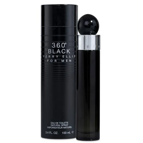Perry Ellis 360° Negro Eau De Toilette Spray para Hombres - 3.4 fl oz Foto 1 de 1