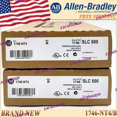 New Factory Sealed AB 1746-NT4 SER B SLC 500 PLC Input Module 1746NT4 1746-NT4/B - Image 1 of 4