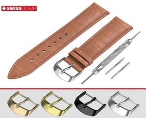 Se adapta a DW Daniel Wellington Cuero Genuino MARRÓN Correa Banda Hebilla Cierre - Imagen 1 de 11
