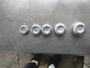 COIN SINKERS (RIVER) 1-16 OZ FREE SHIPPING - Picture 1 of 2