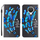 Butterfly Flip Personalized Pu Leather Case Cover For Nokia C110 G300 C100 G100
