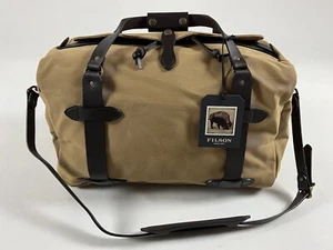 FILSON RUGGED TWILL MEDIUM DUFFLE BAG TAN NWT US MADE - Picture 1 of 24