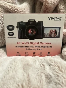 Vivitar 4k WiFi Digital Camera - Picture 1 of 3