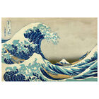 Tableau, Impression Sur Toile - La Grande Vague De Kanagawa Katsushika Hokusai -