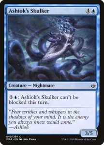 Ashiok's Skulker (040) War of the Spark WAR MTG Magic - Imagen 1 de 1