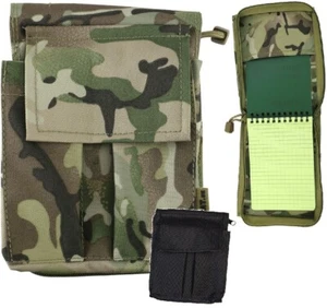 KombatUK Cadet Army Military Hiking Full Zip MOLLE A6 Notepad Notebook Holder - Picture 1 of 6