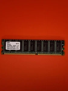 PC3200U-30331-A1 Samsung 256MB DDR Memory Card - Picture 1 of 2