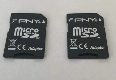 2 PNY MicroSD Adaptor - Tracked Postage - Image 1 of 2