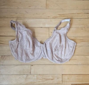 Paramour 115027 Lou Lou 38H 2 Bras for price Nude Lace Unlined Demi UW Bra NWOT - Picture 1 of 4