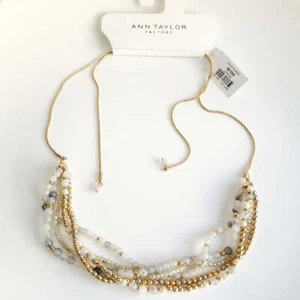Nuevo Collar Multi-Hebras Cuentas Loft Ajustable Regalo Moda Mujeres Fiesta Joyería - Imagen 1 de 3
