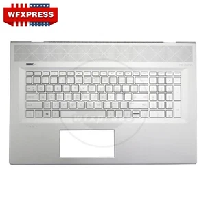 New Palmrest For HP ENVY 17-BW 17T-BW M-BW TPN-W137 Backlit Keyboard L20714-001 - Picture 1 of 6