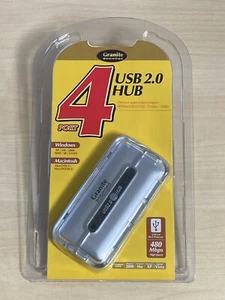 SCATOLA DA 30 - Hub USB 2.0 digitale in granito a 4 porte con cavo USB A a Mini B 1156 - Foto 1 di 5