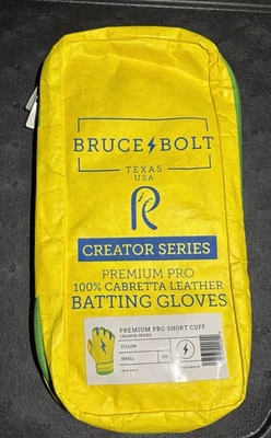 Guantes de Bateo Bruce Bolt Coach Rac Adulto Pequeño Puño Corto ¡Edición Limitada! Foto 1 de 3