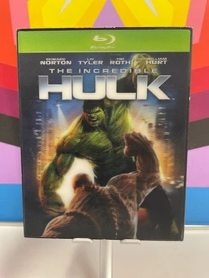 THE INCREDIBLE HULK - Limited Edition Blu-ray + DVD Movie w/Lenticular Slipcover Foto 1 de 4