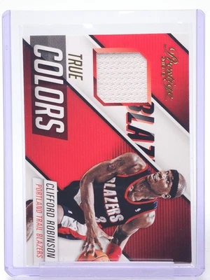Parche Clifford Robinson 2015-16 Panini Prestige True Colors Game Worn Q0014 Foto 1 de 2