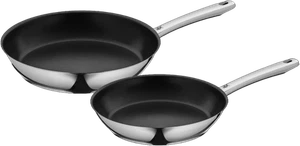 WMF Nordic Profi Bratpfannen-Set 24/28 cm – Antihaft, Induktion, Edelstahl - Bild 1 von 5