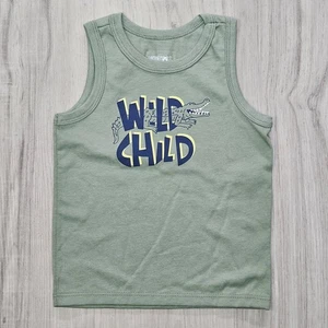 Garanimals Grafik Jersey Tank Jungen Gr. 2T grün Krokodil Wildkind - Bild 1 von 6
