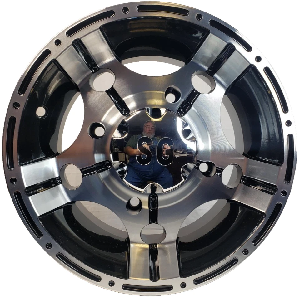 RUEDA LLANTA ATV algunos Kubota RTV X900 X1120 X1140 XG 850 Sidekick 12x7 4/110 5+2 BM Foto 1 de 4