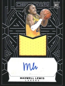 2023-24 Panini Obsidian #221 Maxwell Lewis RC Auto Jersey /99 - Picture 1 of 2