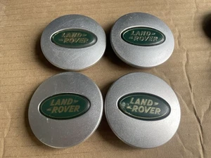 Set of Landrover Freelander 63mm Alloy Wheel Centre Caps x4 Genuine Land Rover - Picture 1 of 7