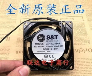 S&T 8025 SAH8025S6A AC220V-240V 0.06A 8CM Cabinet Fan - Picture 1 of 2