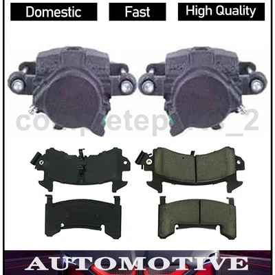 Комплект передних тормозных колодок тормозные суппорты подходят для Chevrolet Blazer 1995-1997 годов выпуска - Изображение 1 из 4