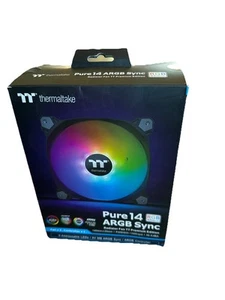 Thermaltake CL-F080-PL14SW-A Pure 14 ARGB Sync Radiator TT Premium, 3 Fan Pack - Picture 1 of 5