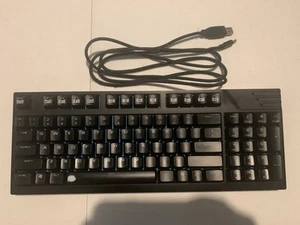 Cooler Master Cm Storm Quickfire TK Blue LED Gaming Keyboard - Picture 1 of 6