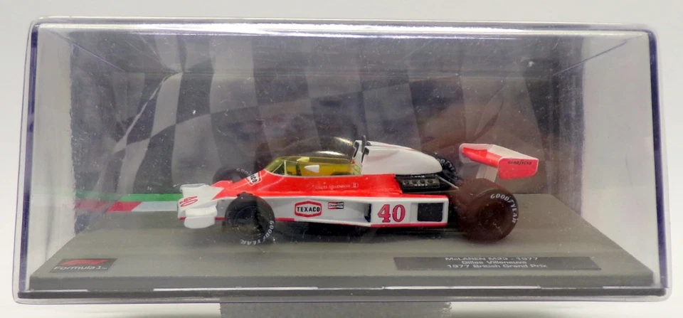 Altaya escala 1/43 AL15220C - F1 McLaren M23 1977 - #40 Gilles Villeneuve Foto 1 de 1
