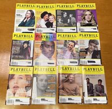 2022 Full Set PLAYBILL MAGAZINE Lot Of 12 Issues! BEETLEJUICE Funny Girl SUTTON+