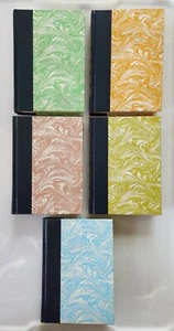 Reader's Digest Condensed Books 1988 Volumes 1-5 Patterned Covers Decor - Picture 1 of 9