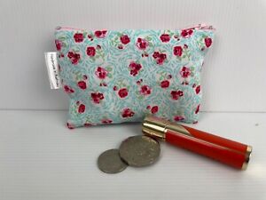 Red & Pink Roses Pretty Romantic Organiser Money Pouch Coin Purse 13 x 8 cm ,,,